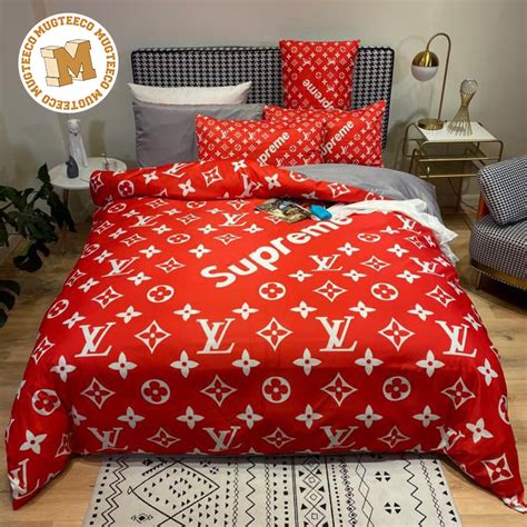 louis vuitton supreme bed set|authentic louis vuitton bedding.